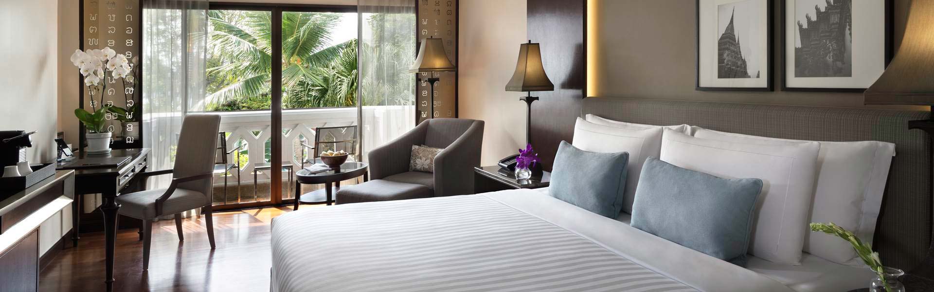 Luxushotel In Bangkok Anantara Riverside Deluxe Zimmer