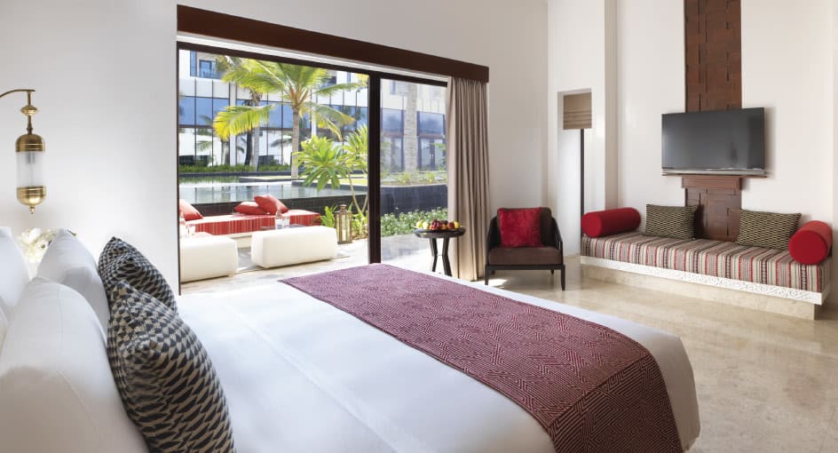 Modern Room with Garden View at Anantara Oman Resort