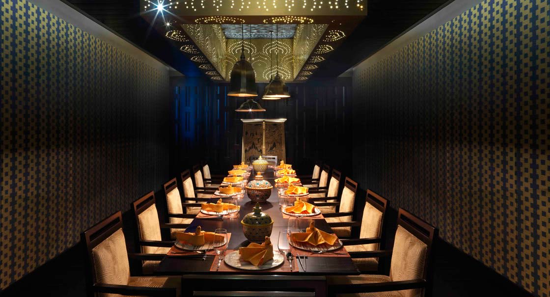 Dining Setup at Mekong Restaurant in Oman