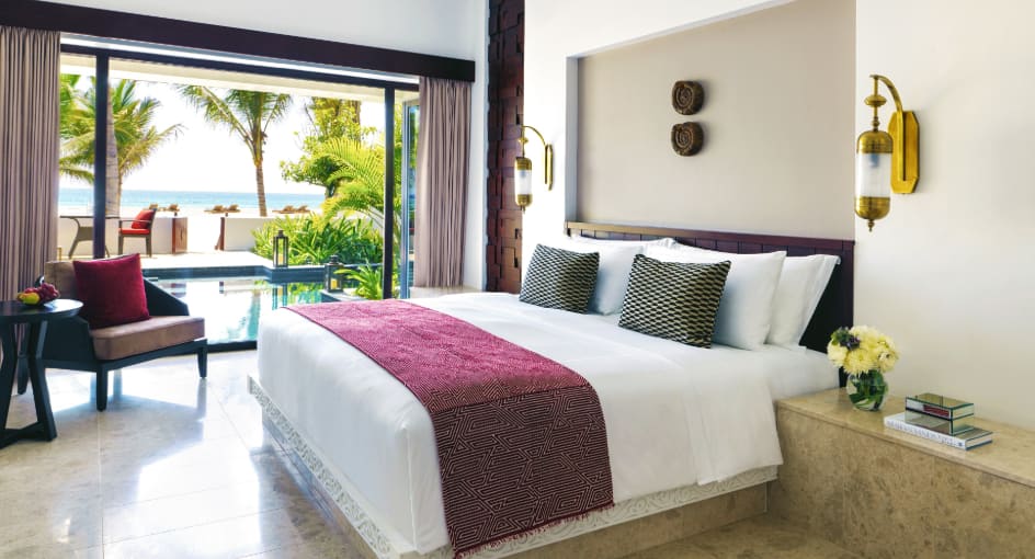 Beach View Villas with Private Pool at Anantara Salalah