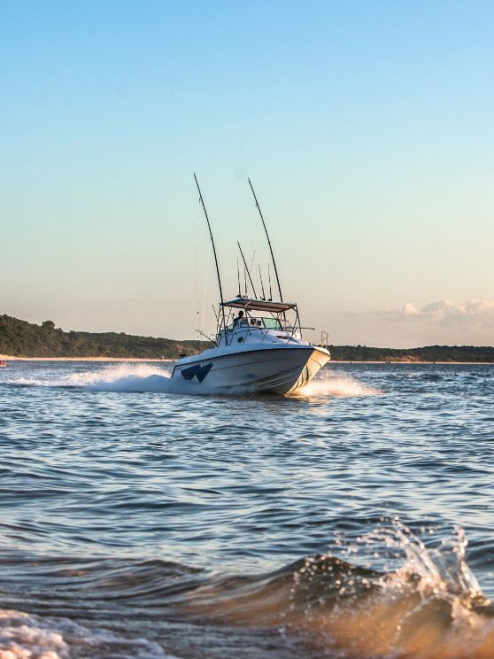 Fishing Boat at Bazaruto Island