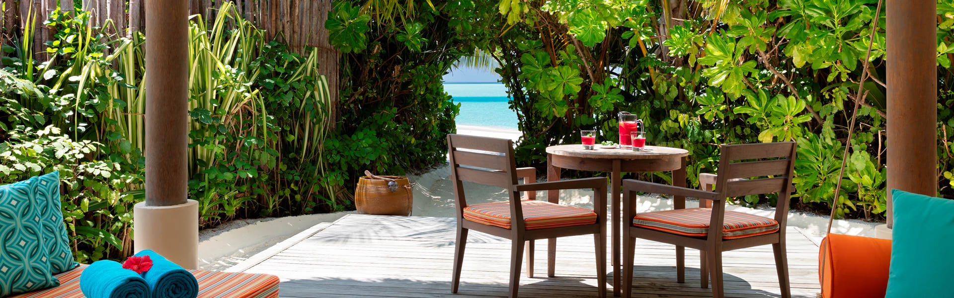 Beach Villa Maldives Anantara Dhigu Sunset Beach Villa