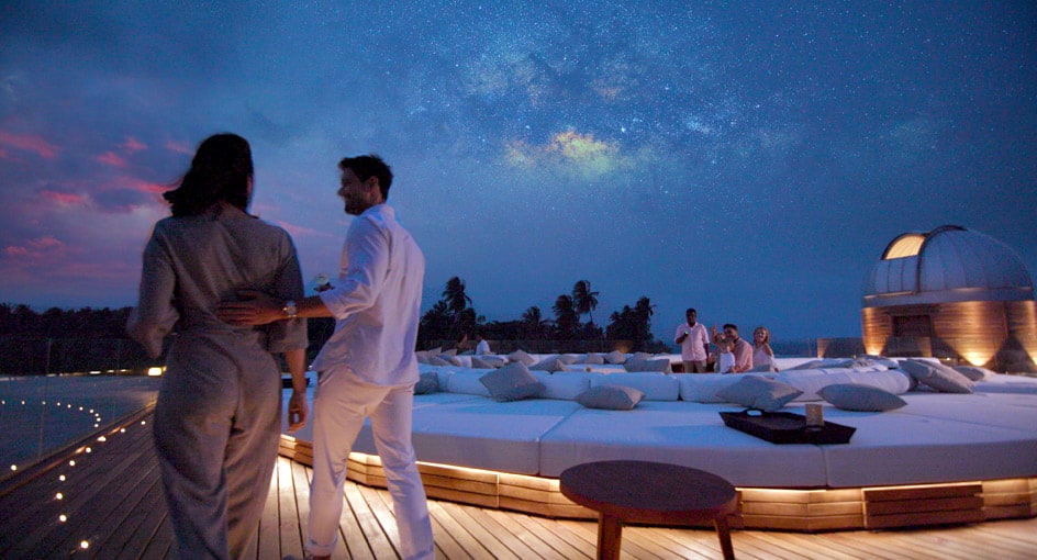 Maldives Stargazing | Anantara Kihavah Maldives Stargazing at Sky Bar