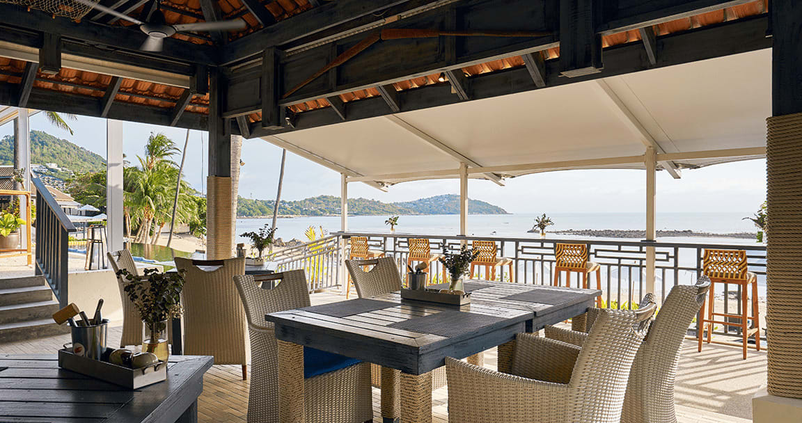 Seafood Restaurants Koh Samui Crab Shack at Anantara Lawana