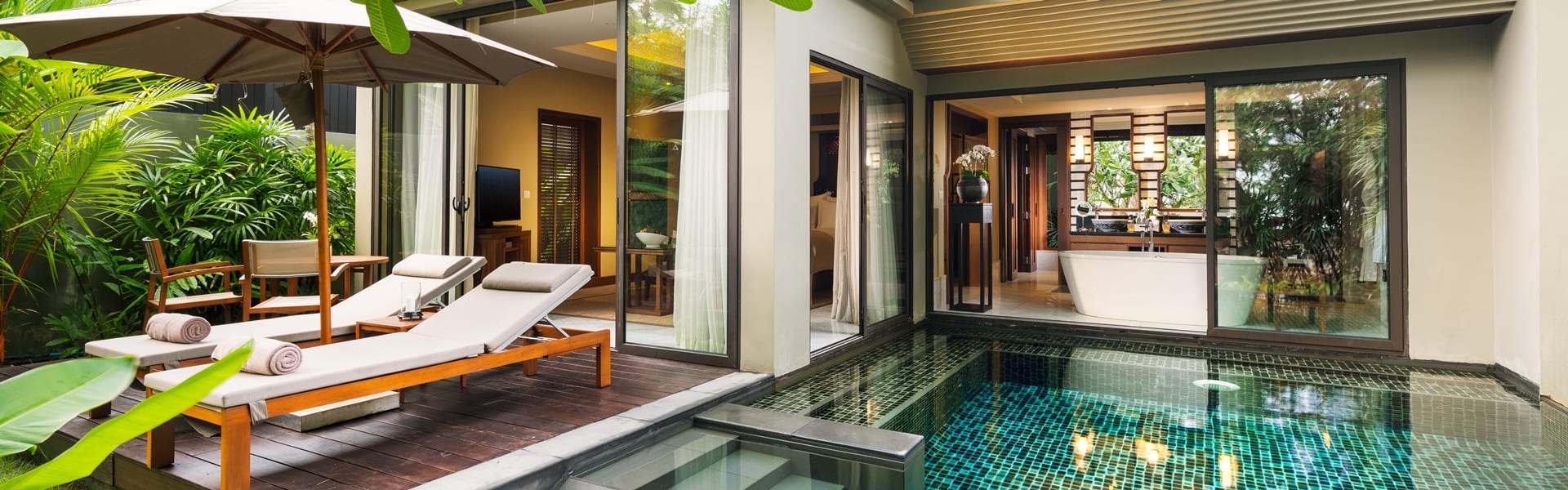 Phuket Beachfront Villas Beach Access Pool Villa At Anantara Phuket