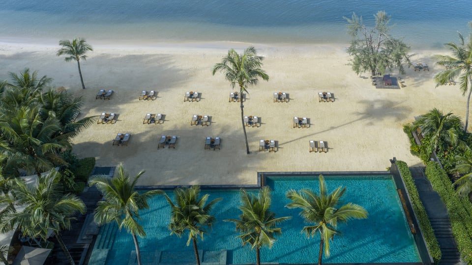 JW Marriott Khao Lak beachfront resort free-form pool Thailand — photo 1