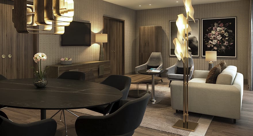 Anantara Plaza Nice Hotel Presidential Suite -2