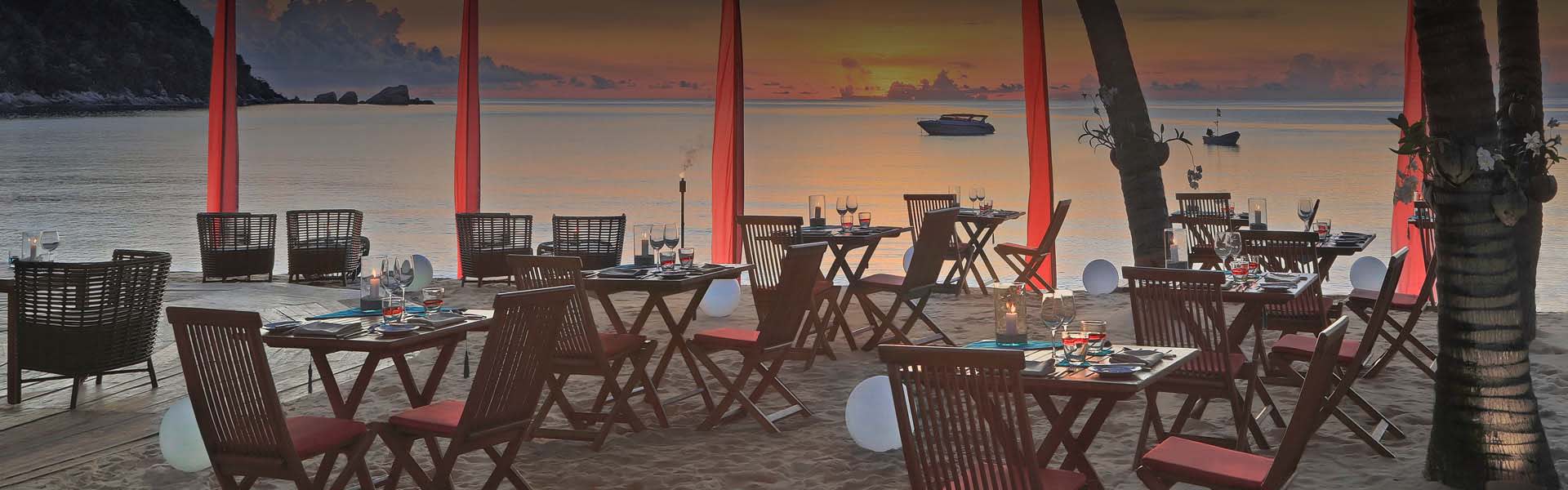 Restaurants In Koh Phangan The Bistro The Beach Anantara