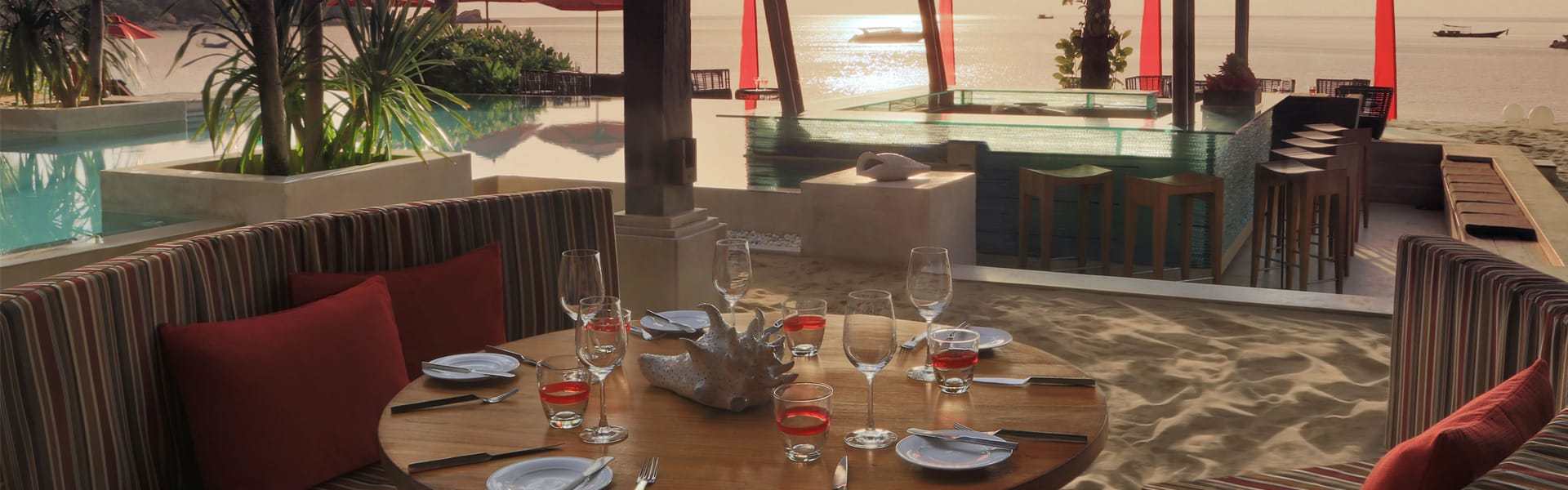 Restaurants In Koh Phangan The Bistro The Beach Anantara
