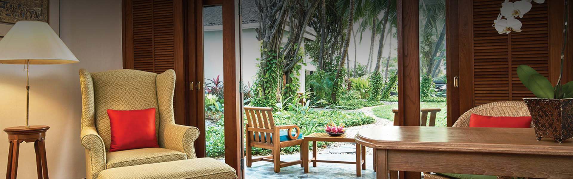 Luxury Hotel Bangkok Garden Terrace Suite At Anantara Siam Bangkok