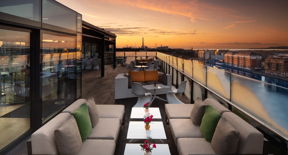 The Rooftop Bar & Terrace Anantara The Marker Dublin Hotel