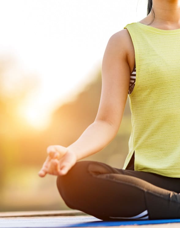 Reconnect with yourself and experience a wellness retreat in the lush surroundings.
