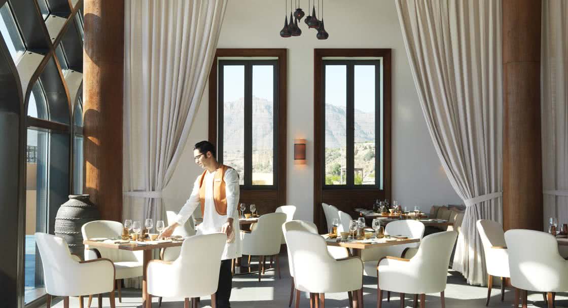 Seating Arrangements of Al Maisan Oman Restaurant