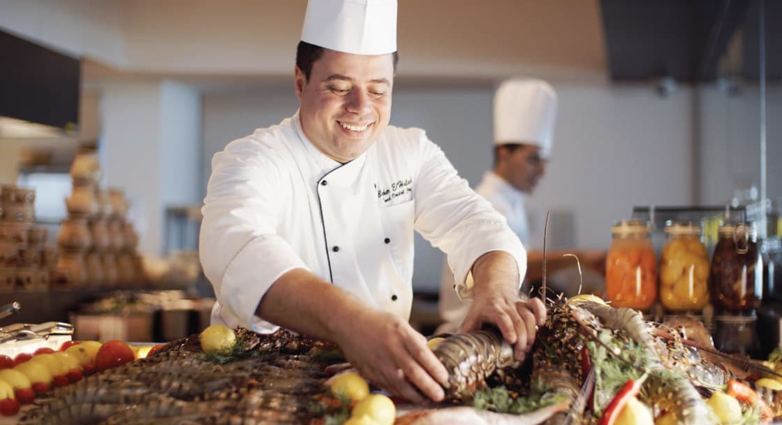 Talented Chefs at Riva Italian Restaurant in Doha