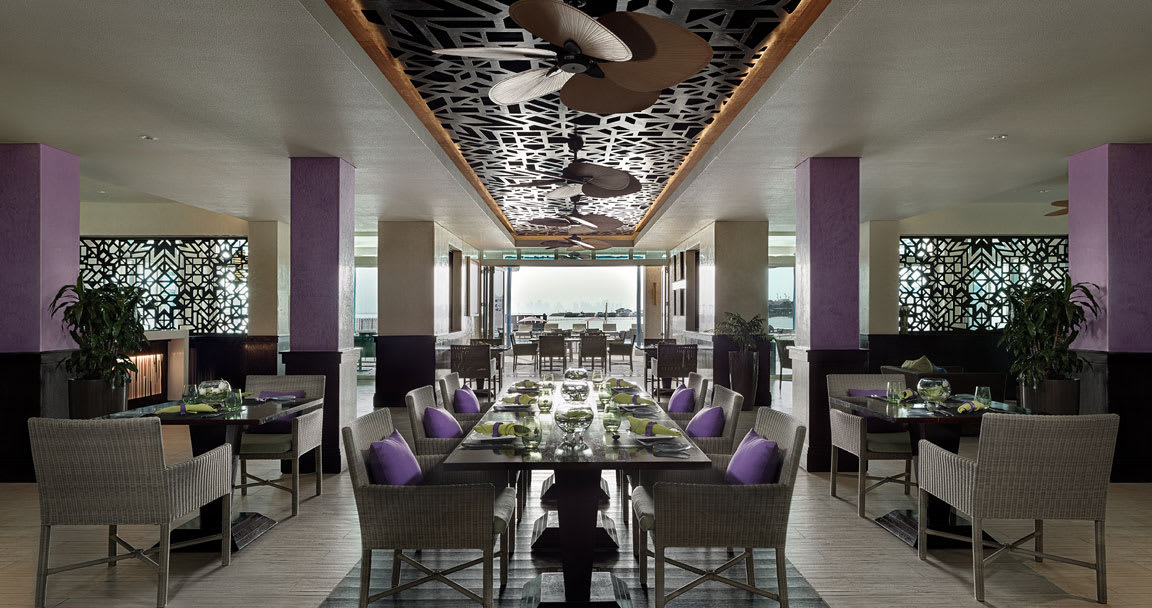 Restaurant à Doha Q Lounge & Restaurant Hôtel Banana Island