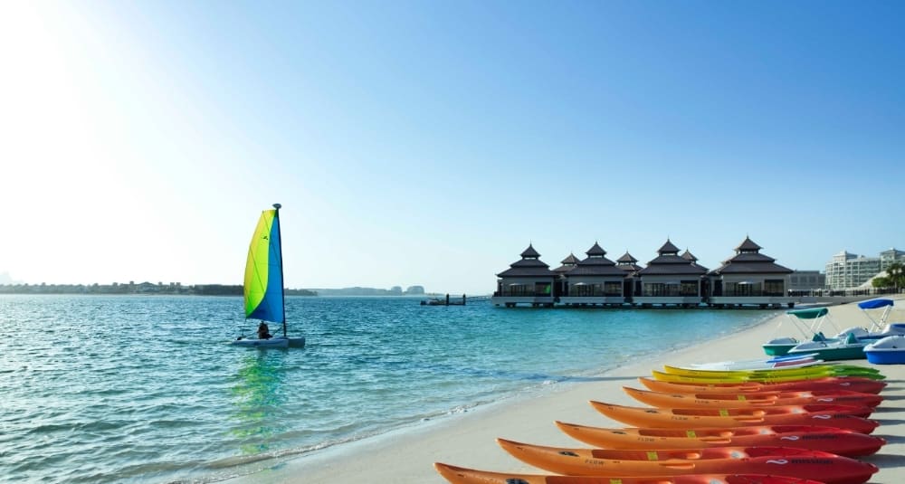 Water Sports Activities at The Palm Jumeirah Dubai