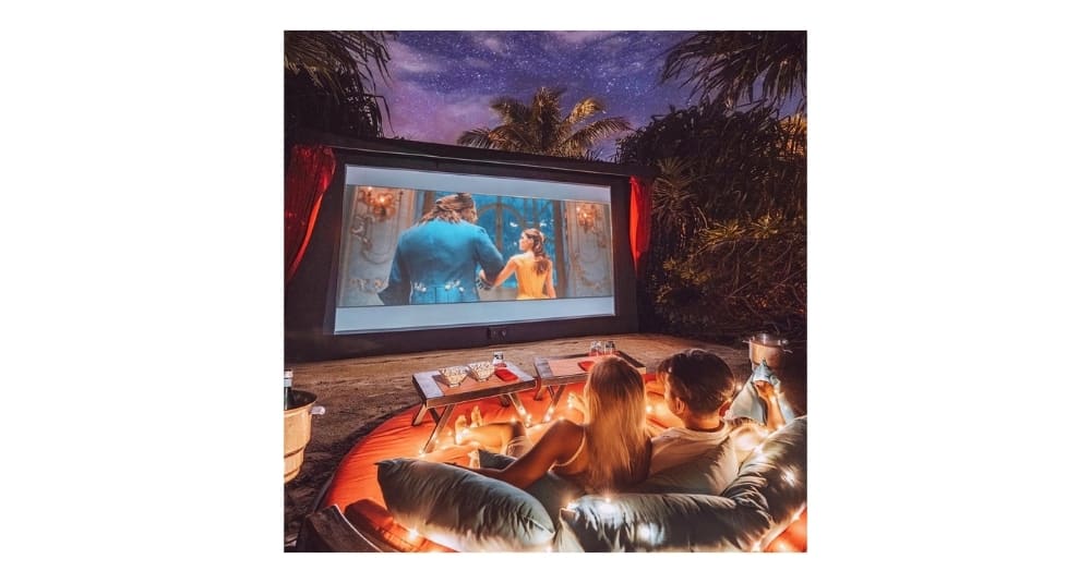 Cinema Under the Stars in Maldives