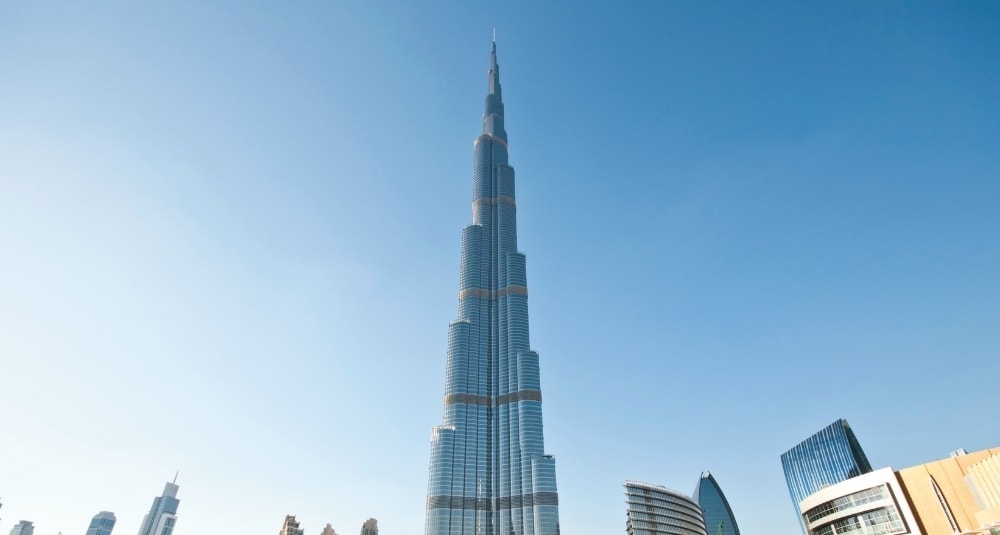 The iconic Burj Khalifa