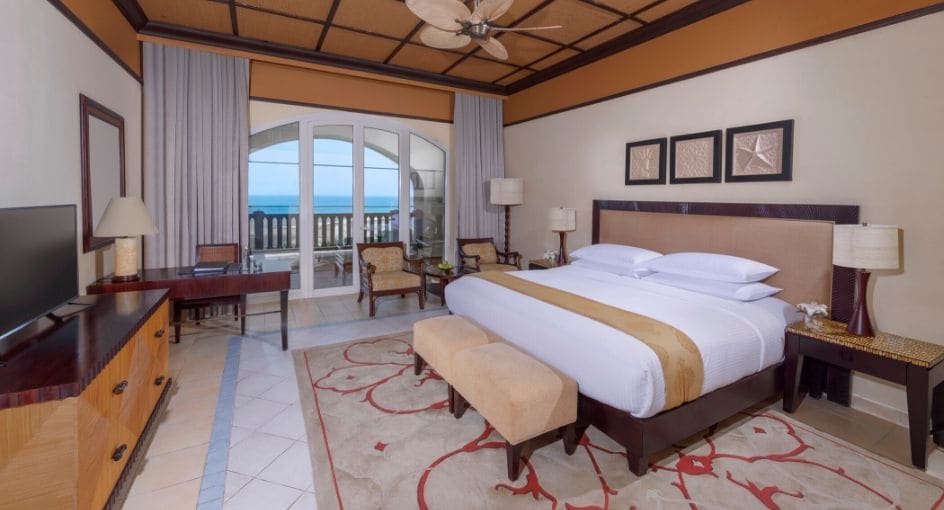 منتجع شاطئ أبو ظبي غرفة مطلة على