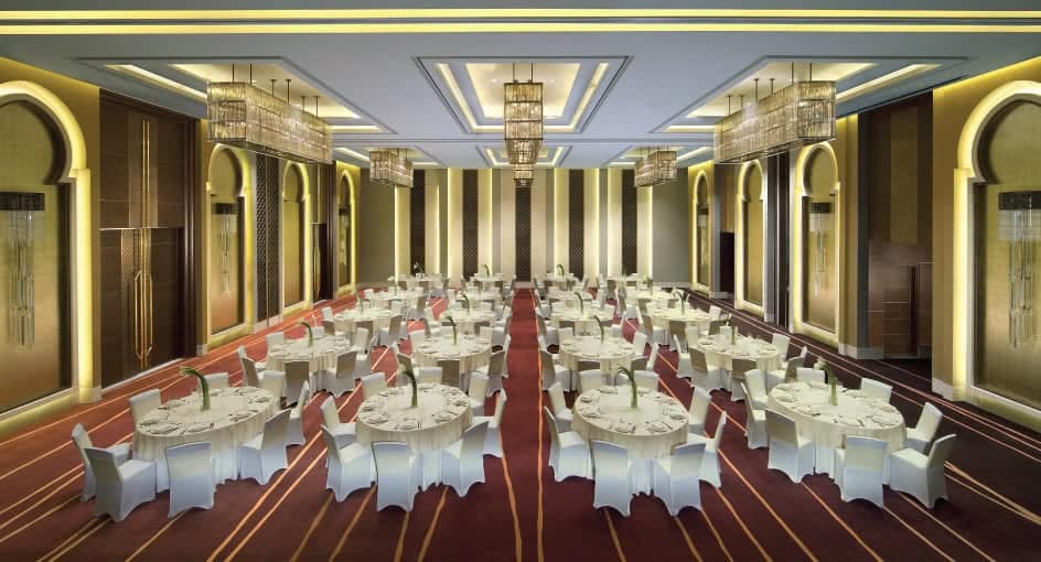 Ballroom Setup for an Abu Dhabi Wedding