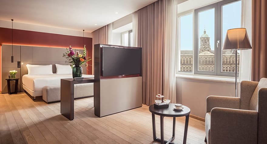 Anantara Grand Hotel Krasnapolsky Amsterdam Premier Suite with Dam View