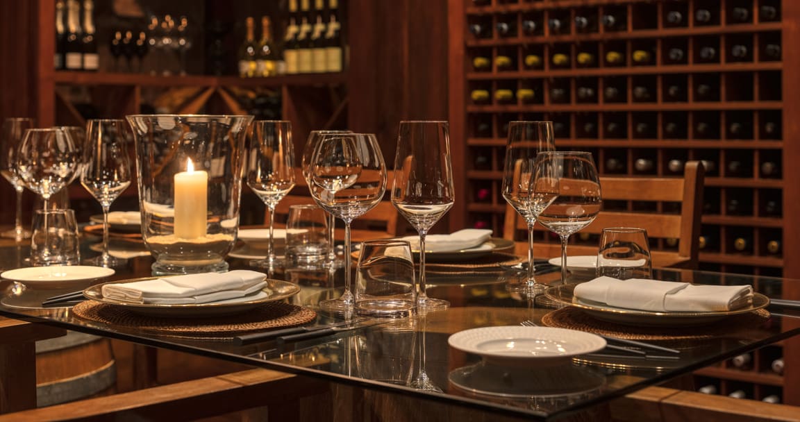 Dining by Design in Wine Boutique
