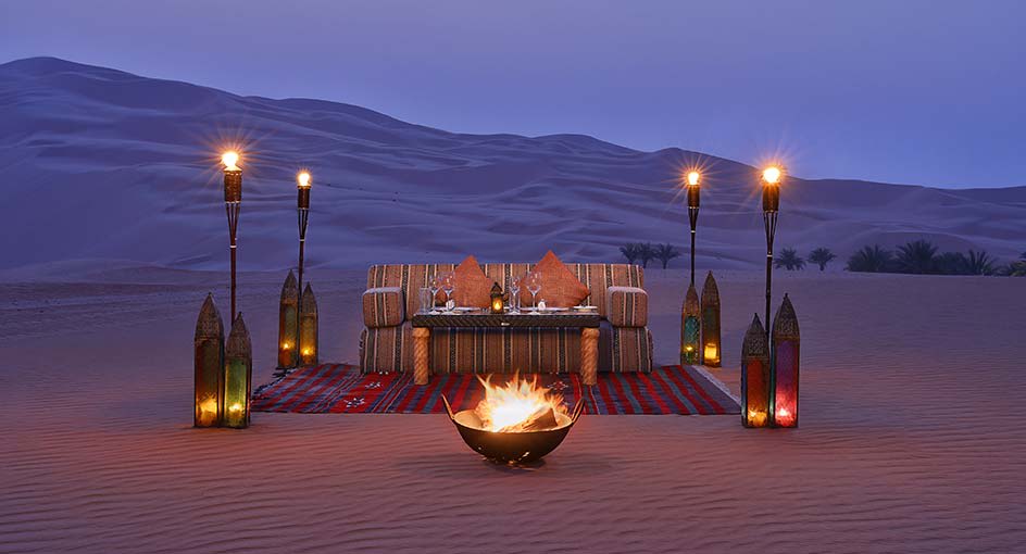 Dining by Design in Abu Dhabi Desert