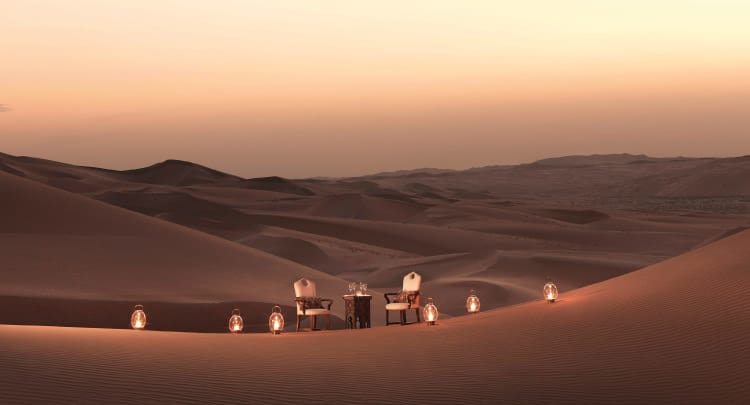 Abu Dhabi Touristische Attraktionen Erlebnisse Im Qasr Al Sarab
