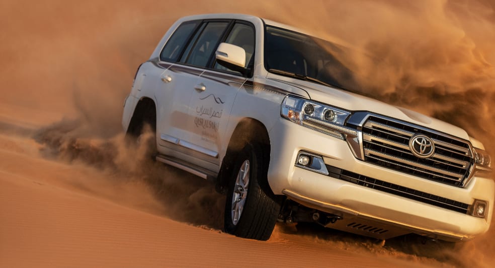 Dune Bashing in the Abu Dhabi Desert