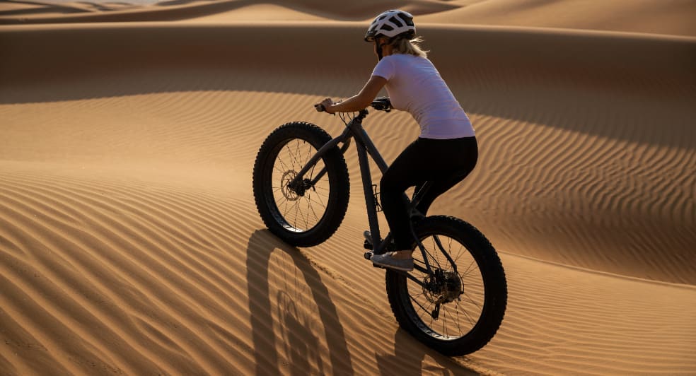 Fat Bike Abu Dhabi Desert Experience