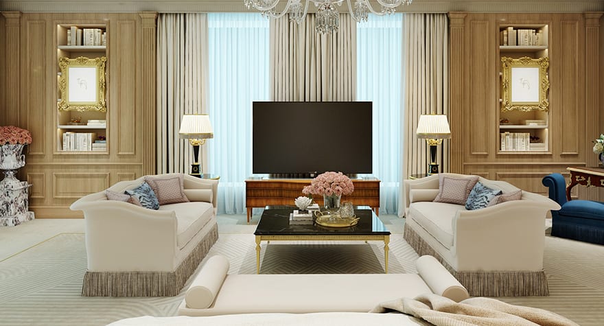 The Plaza Doha by Anantara Two Bedroom Suite -1