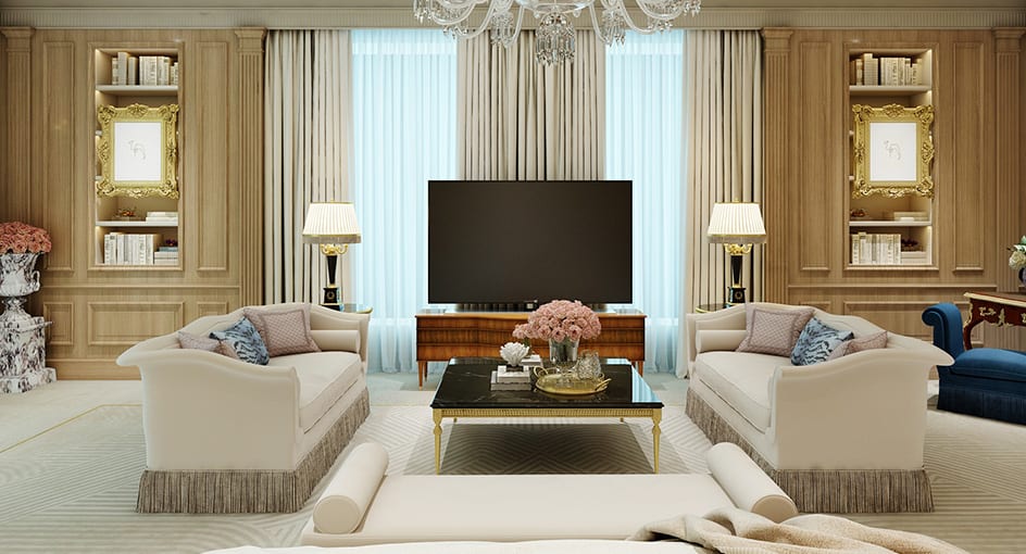 The Plaza Doha by Anantara Two Bedroom Suite 