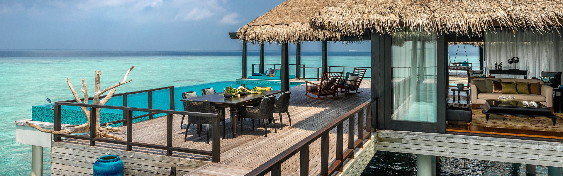 Residence Maldives Over Water Pool At Anantara Kihavah