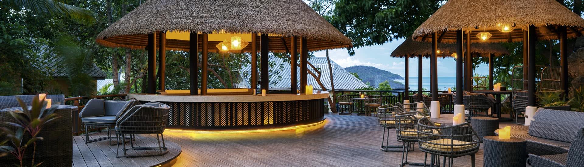 Chaweng Restaurants Tree Tops Sky Dining & Bar at Anantara Lawana